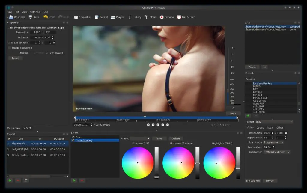 Shotcut vedio editor Shotcut vedio editor